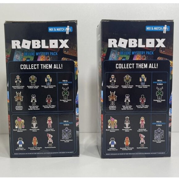 Roblox Deluxe Mystery Pack Hot Dog Frank & Flora Lot of 2 - Picture 4 of 4